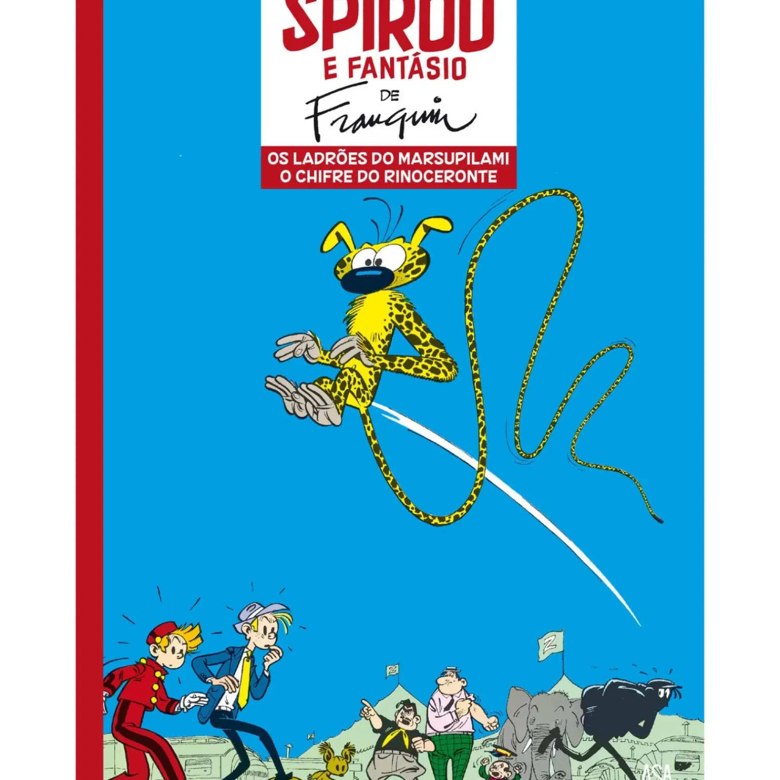 Spirou Nº 2 - os Ladrões do Marsupilami e o Chifre do Rinoceronte de André Franquin
