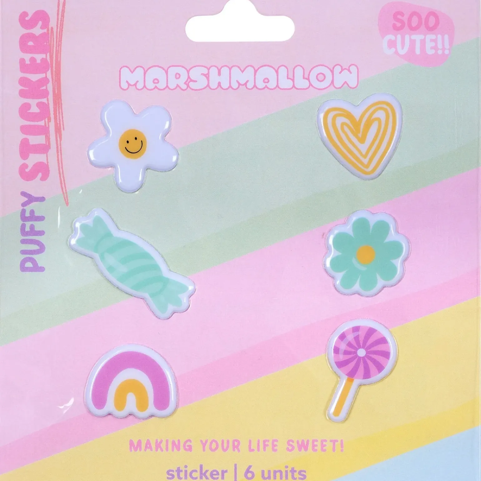 Stickers Sortido Marshmallow
