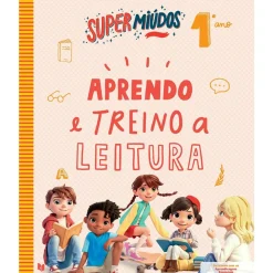 Supermiúdos - Aprendo e Treino a Leitura - 1º Ano