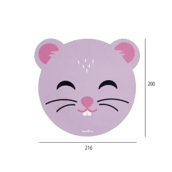 Tapete Rato Hamster B2F Apli