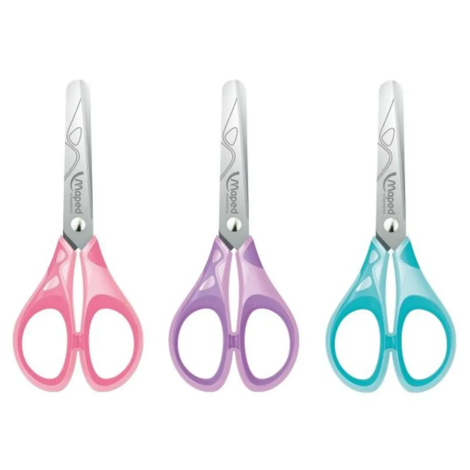 Tesoura Essentials Soft Pastel 13cm Maped (artigo sortido)
