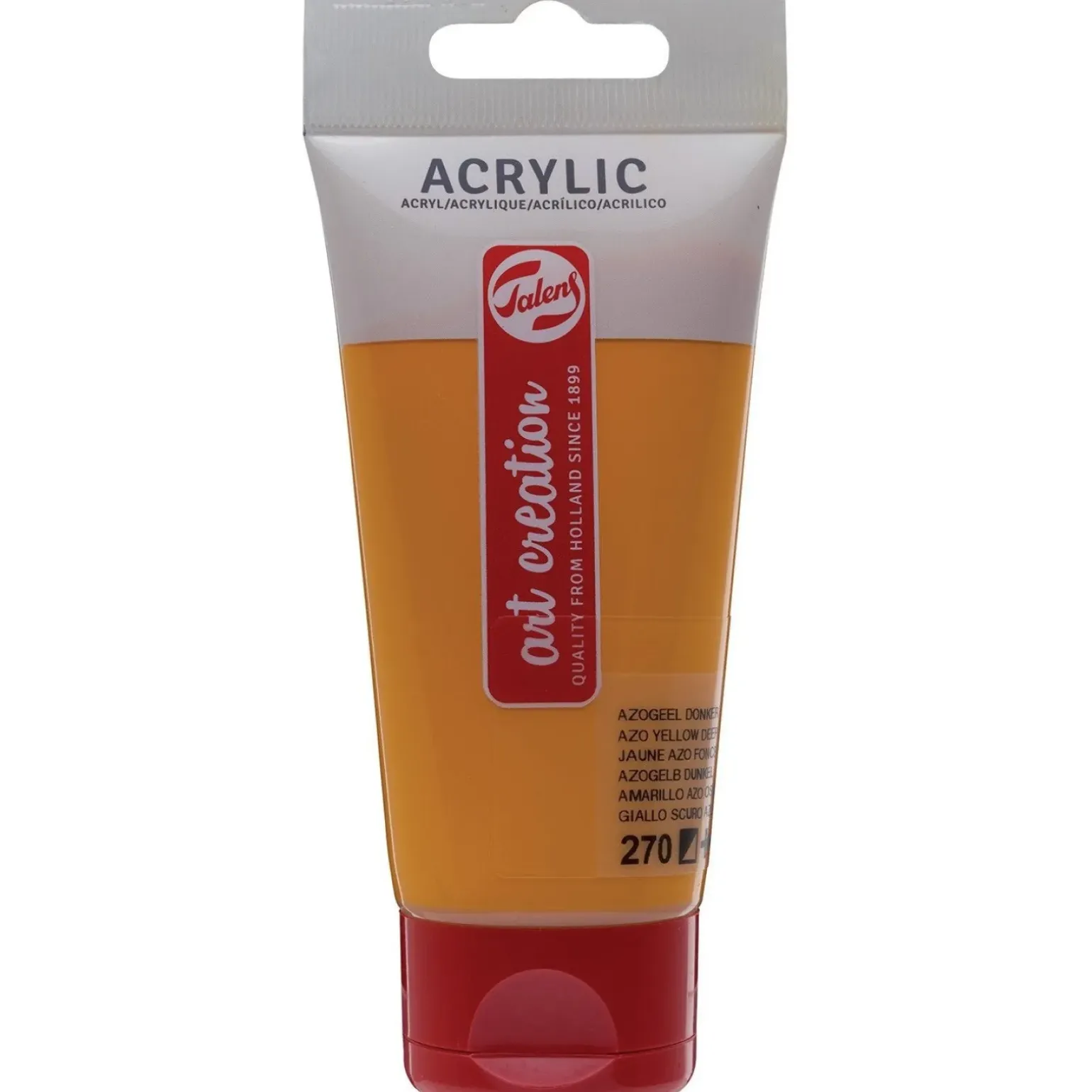 Tinta Acrílica 75ml Art Creation Amarelo Escuro