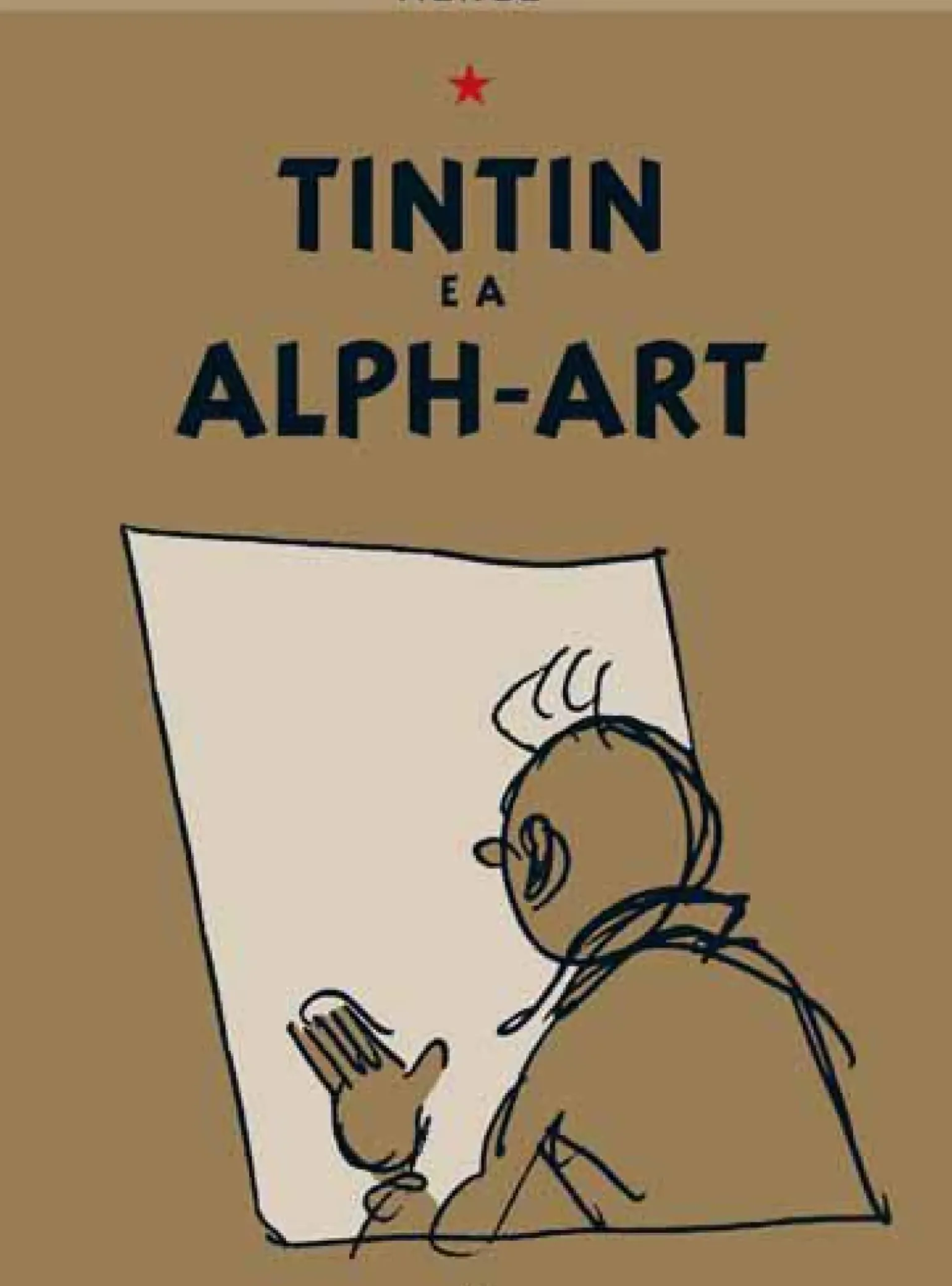 Tintin e a Alph-Art de Hergé