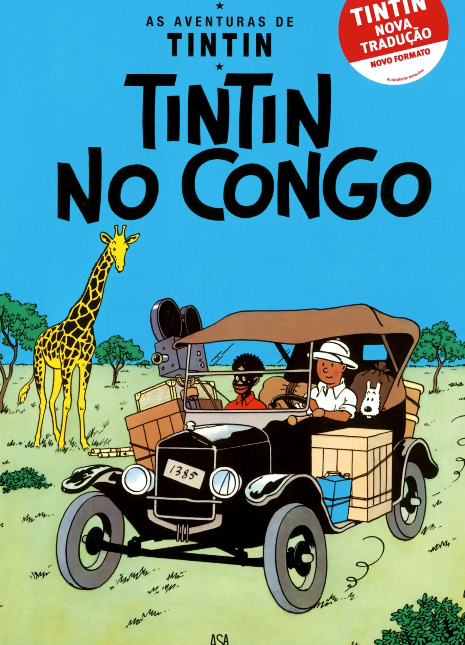 Tintin no Congo de Hergé