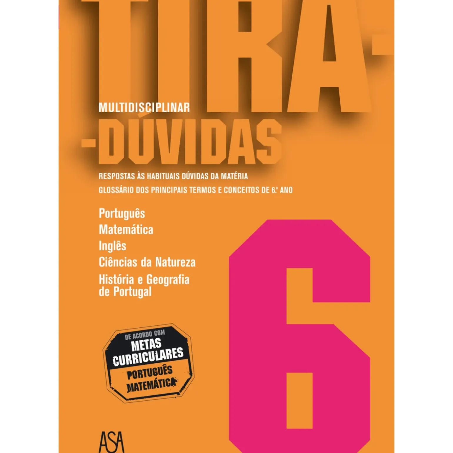 Tira-Dúvidas Multidisciplinar - 6º Ano de Vários Autores