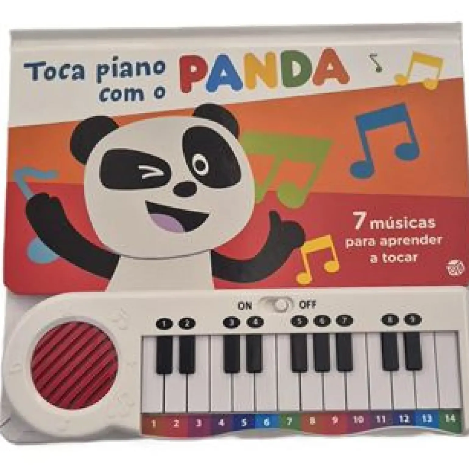 Toca Piano com o Panda