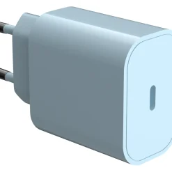 Tomada Usb-C Azul Aqua Sky