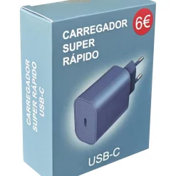 Tomada USB-C Azul Fusion
