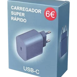 Tomada USB-C Azul Fusion