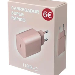 Tomada USB-C Rosa Fusion