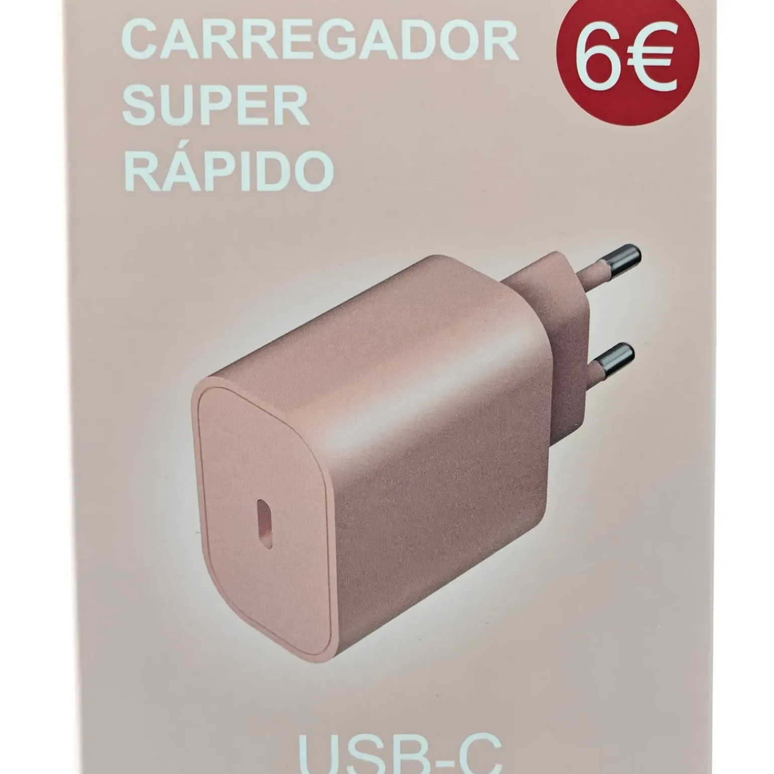 Tomada USB-C Rosa Fusion