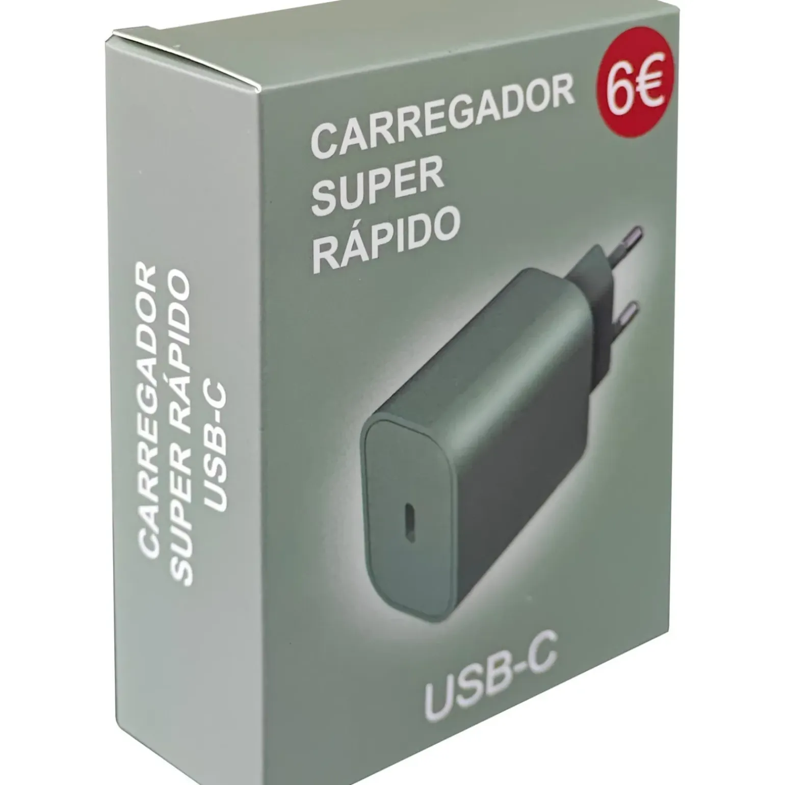 Tomada USB-C Verde Fusion