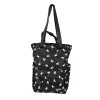 Tote Bag Bunny Pattern Black Playboy