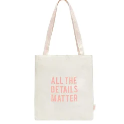 Tote Bag Canvas Pequeno Spring Peach Mayfair
