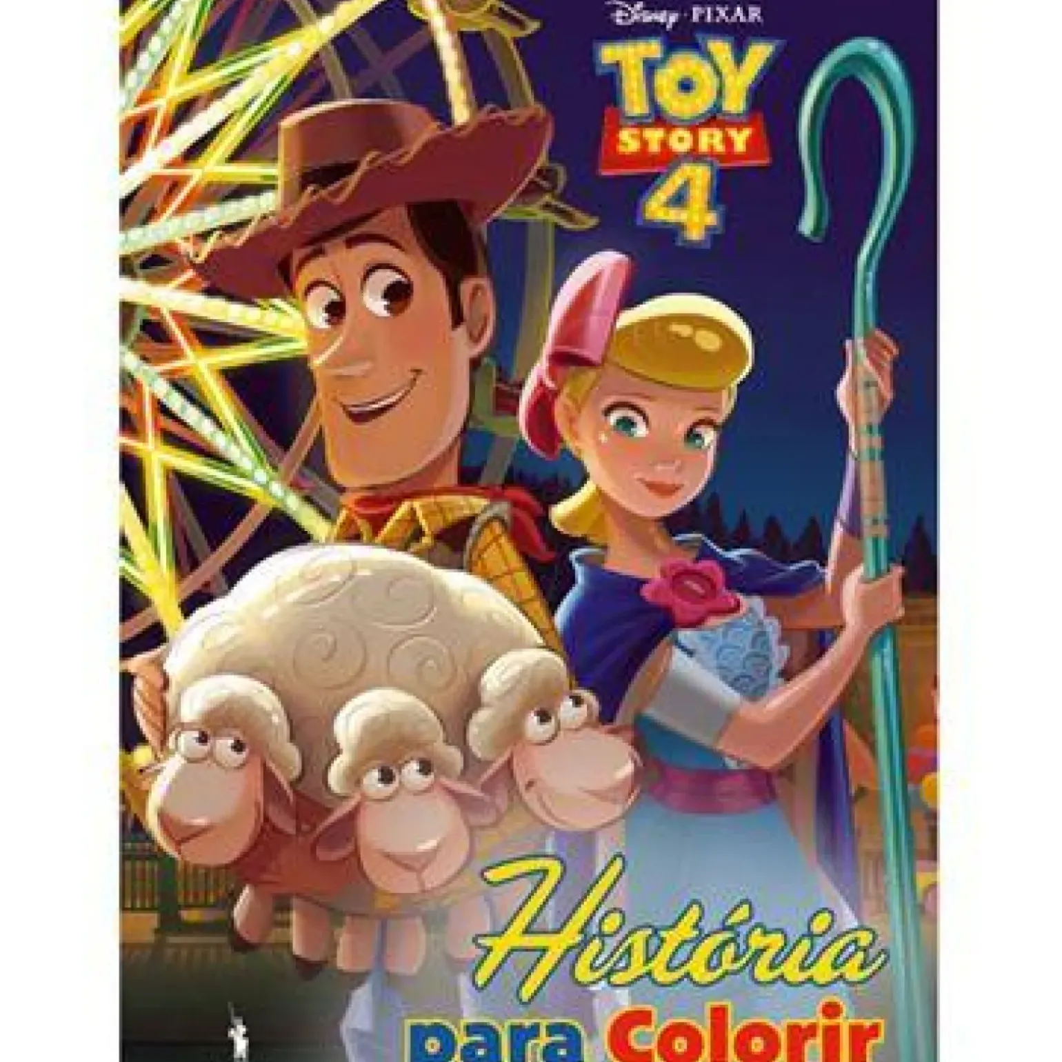 Toy Story 4 - História para Colorir de Vários Autores