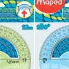 Transferidor 180º 12cm Inquebrável Maped (artigo sortido)