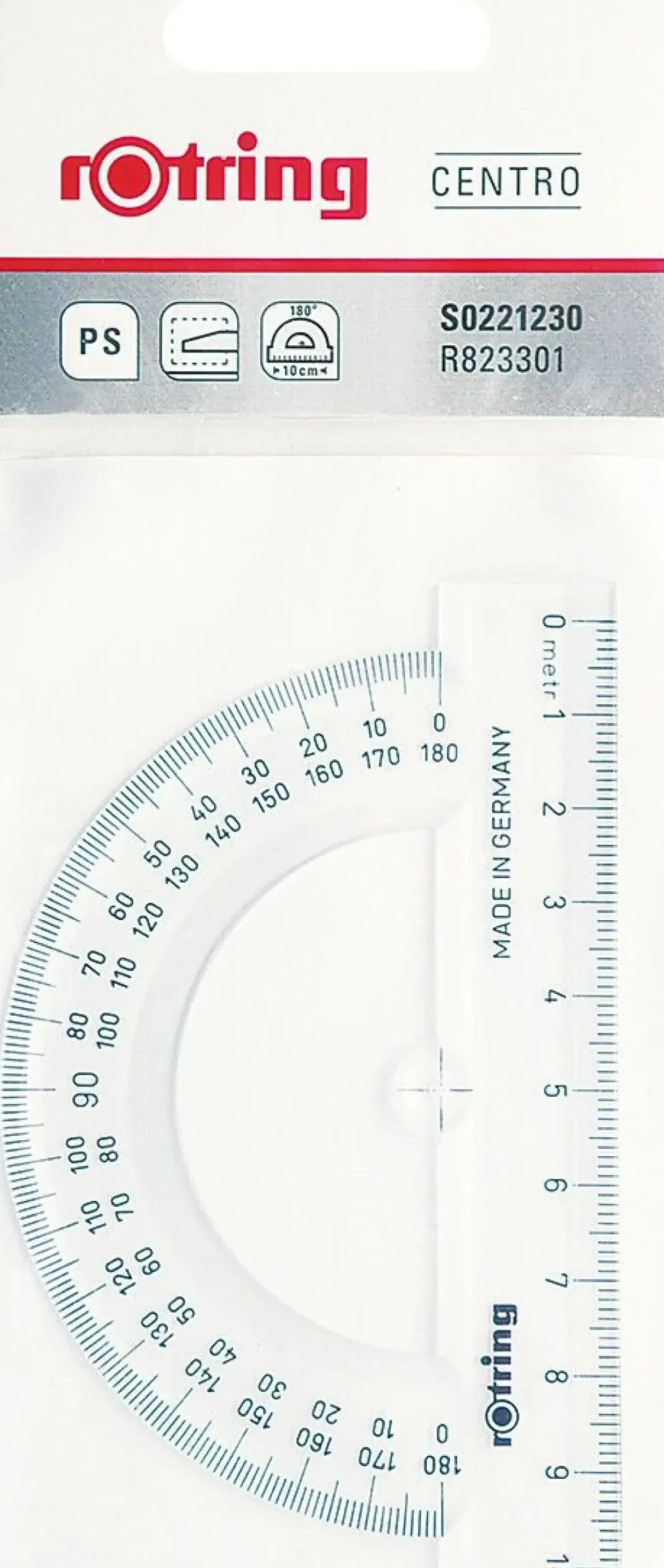 Transferidor 10cm Rotring