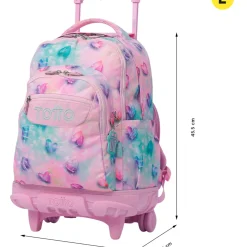Trolley Corações Glitter Totto