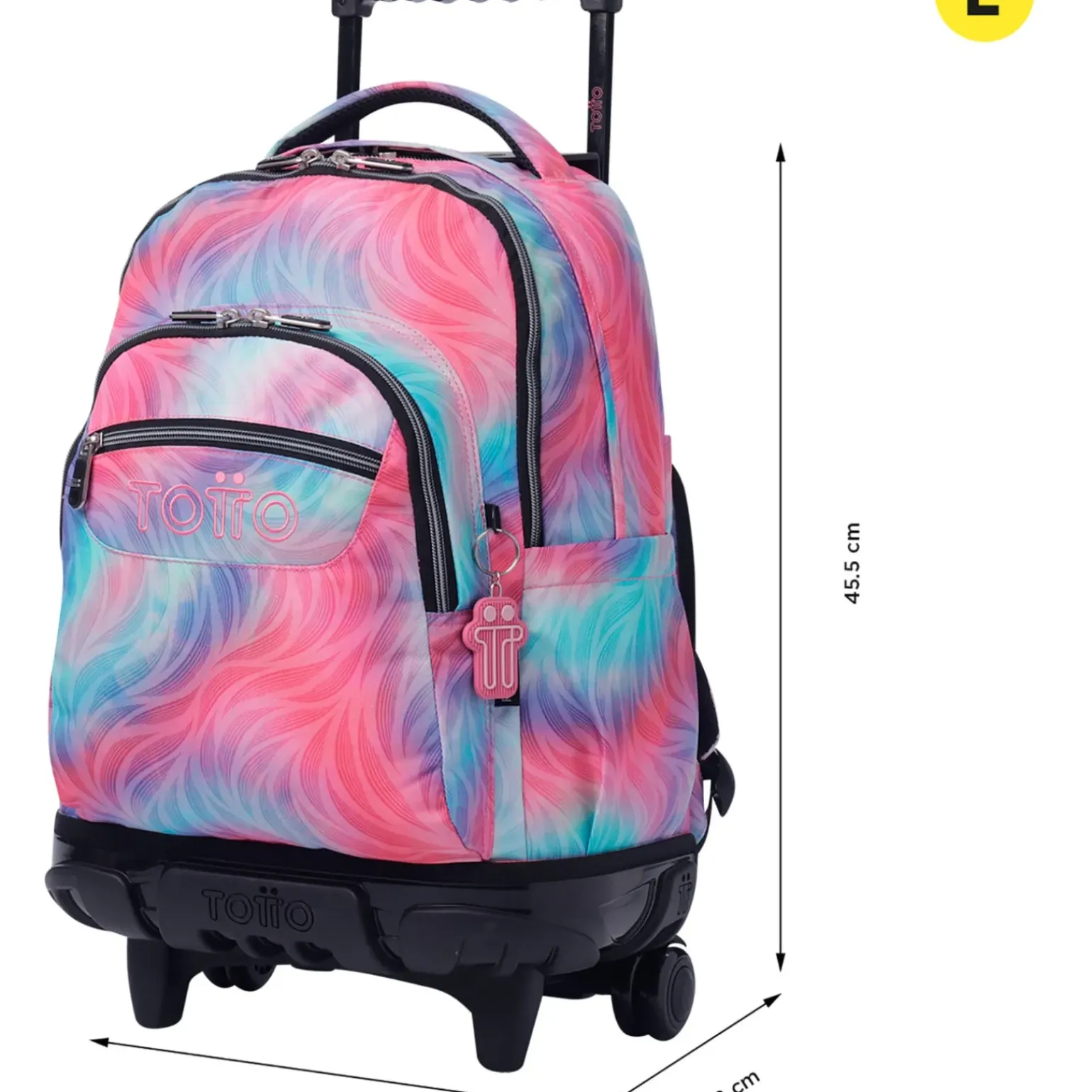 Trolley Tie Dye Totto