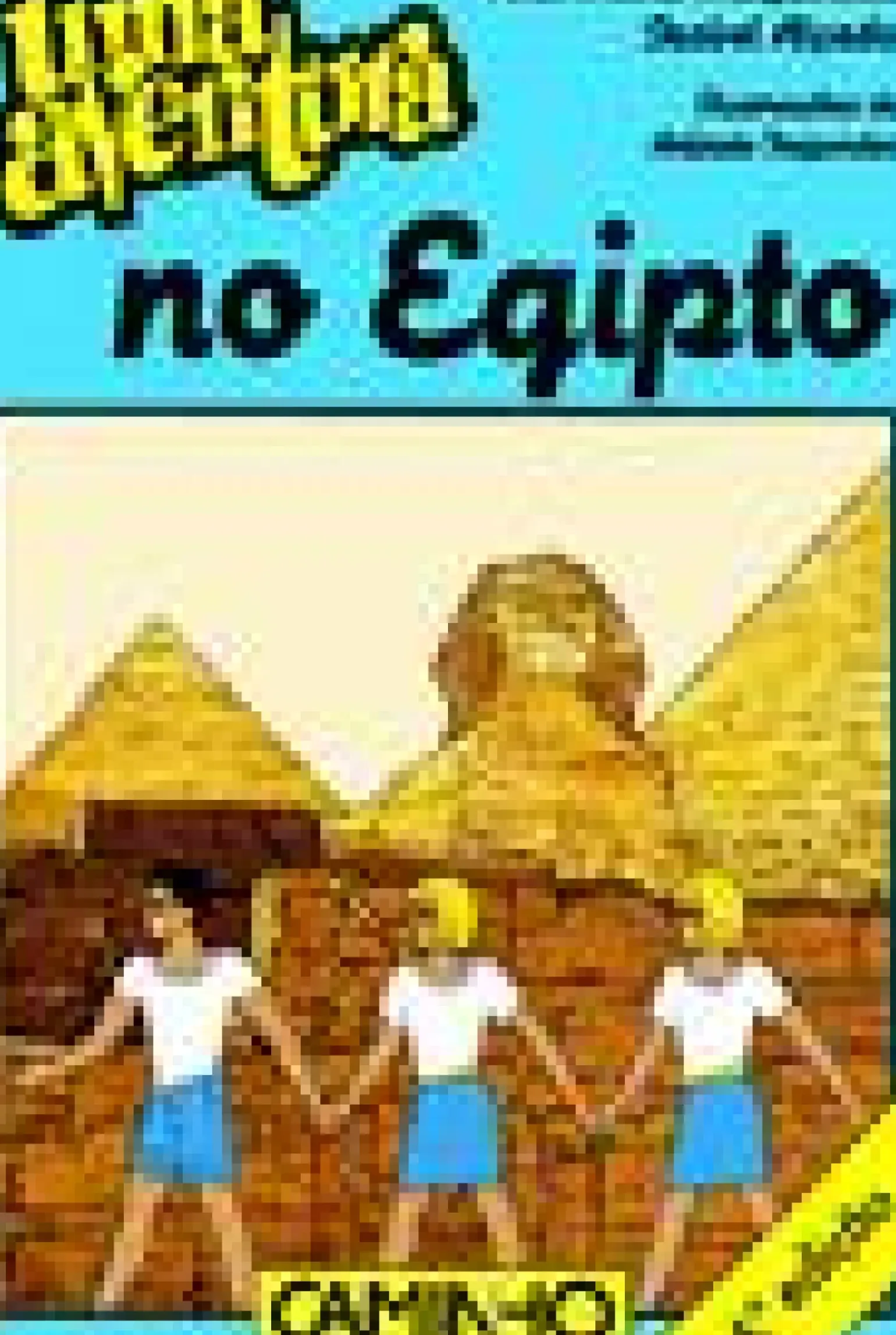 Uma Aventura no Egipto de Ana Maria Magalhães e Isabel Alçada Volume 40