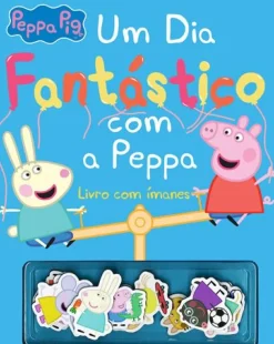 Um Dia Fantástico com a Peppa de Ladybird - Livro com Ímanes