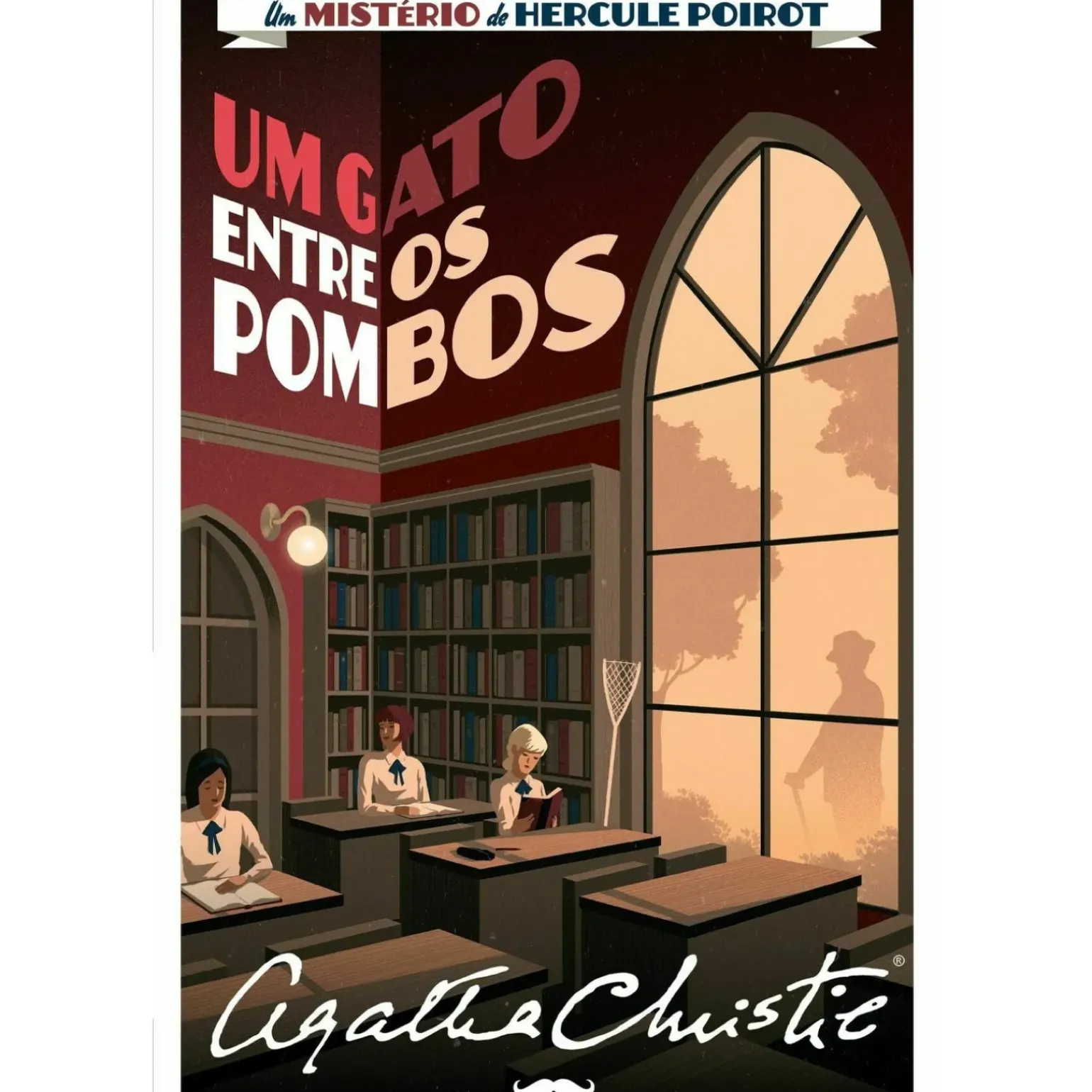Um Gato Entre os Pombos de Agatha Christie