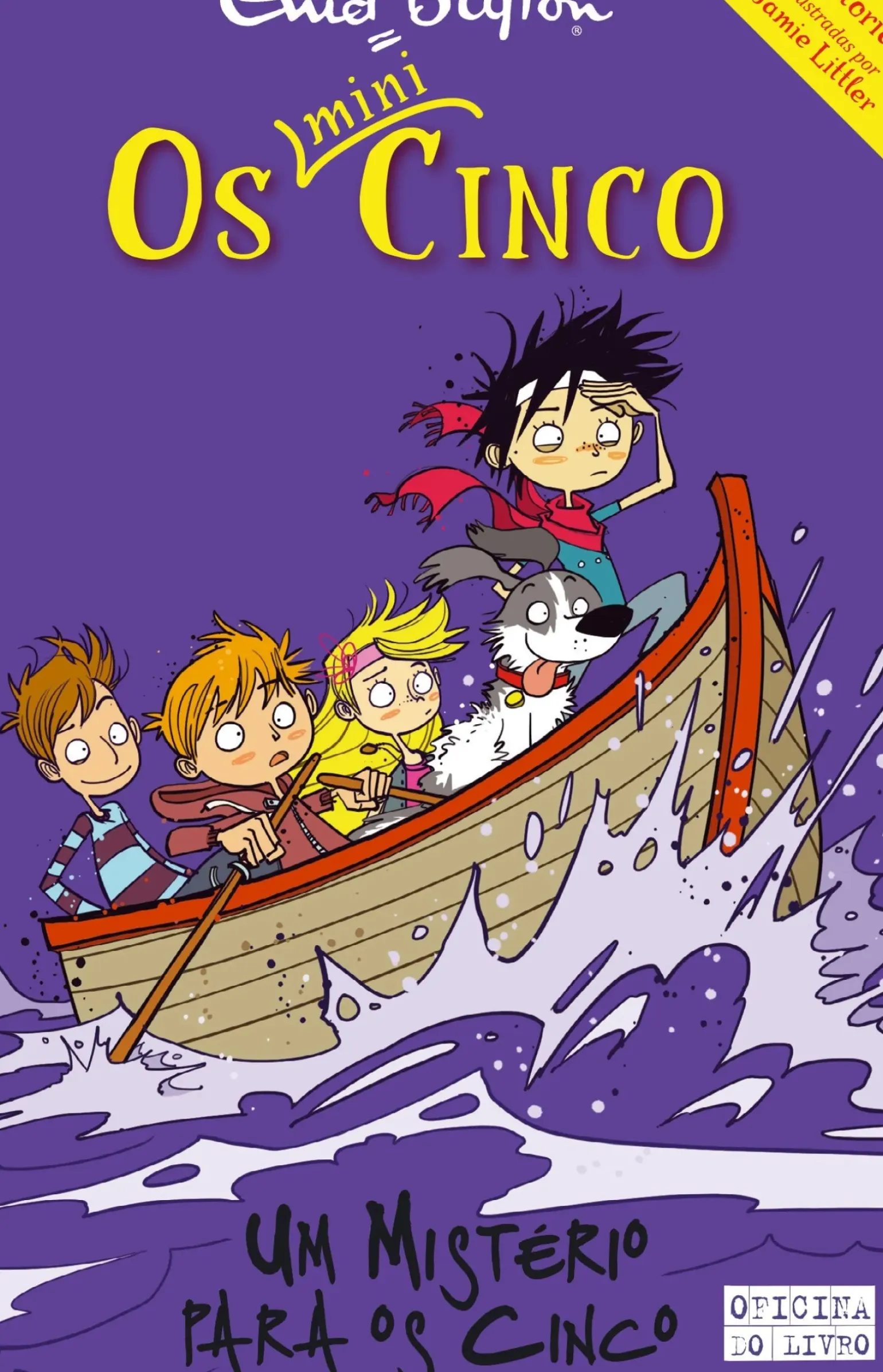 Um Mistério para os Cinco de Enid Blyton Os Mini-Cinco N.º 5