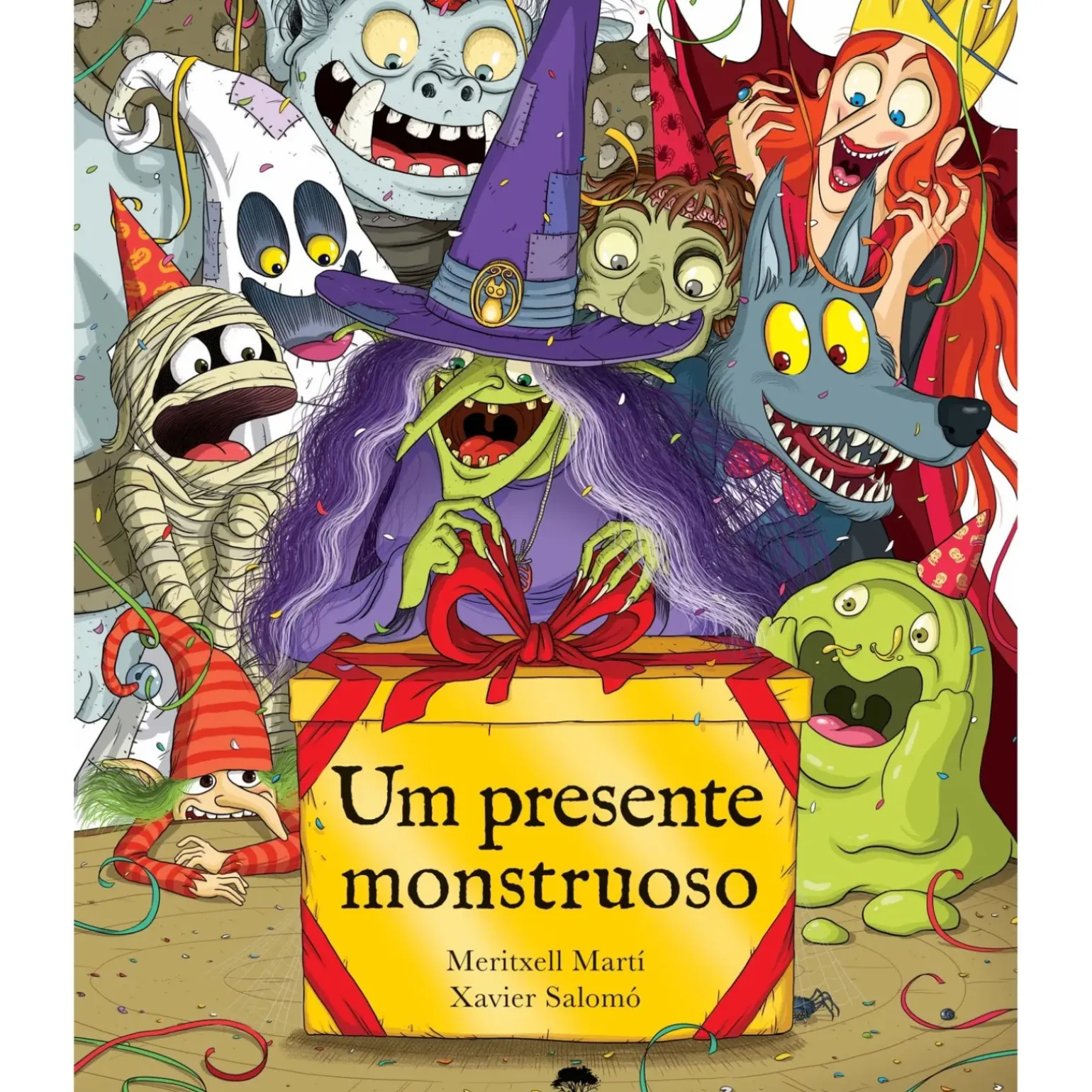 Um Presente Monstruoso de Meritxell Marti e Xavier Salomo