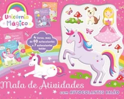 Unicórnio Mágico - Mala de Atividades com Autocolantes