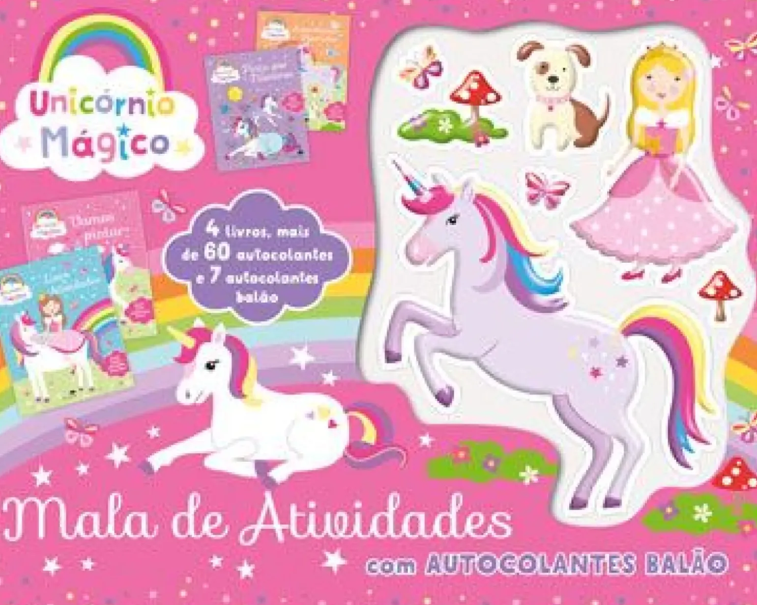Unicórnio Mágico - Mala de Atividades com Autocolantes