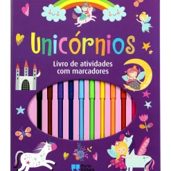 Unicórnios - Livro de Atividades com Marcadores