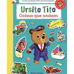 Ursito Tito - Autocolantes Coisas que Andam de Benji Davies