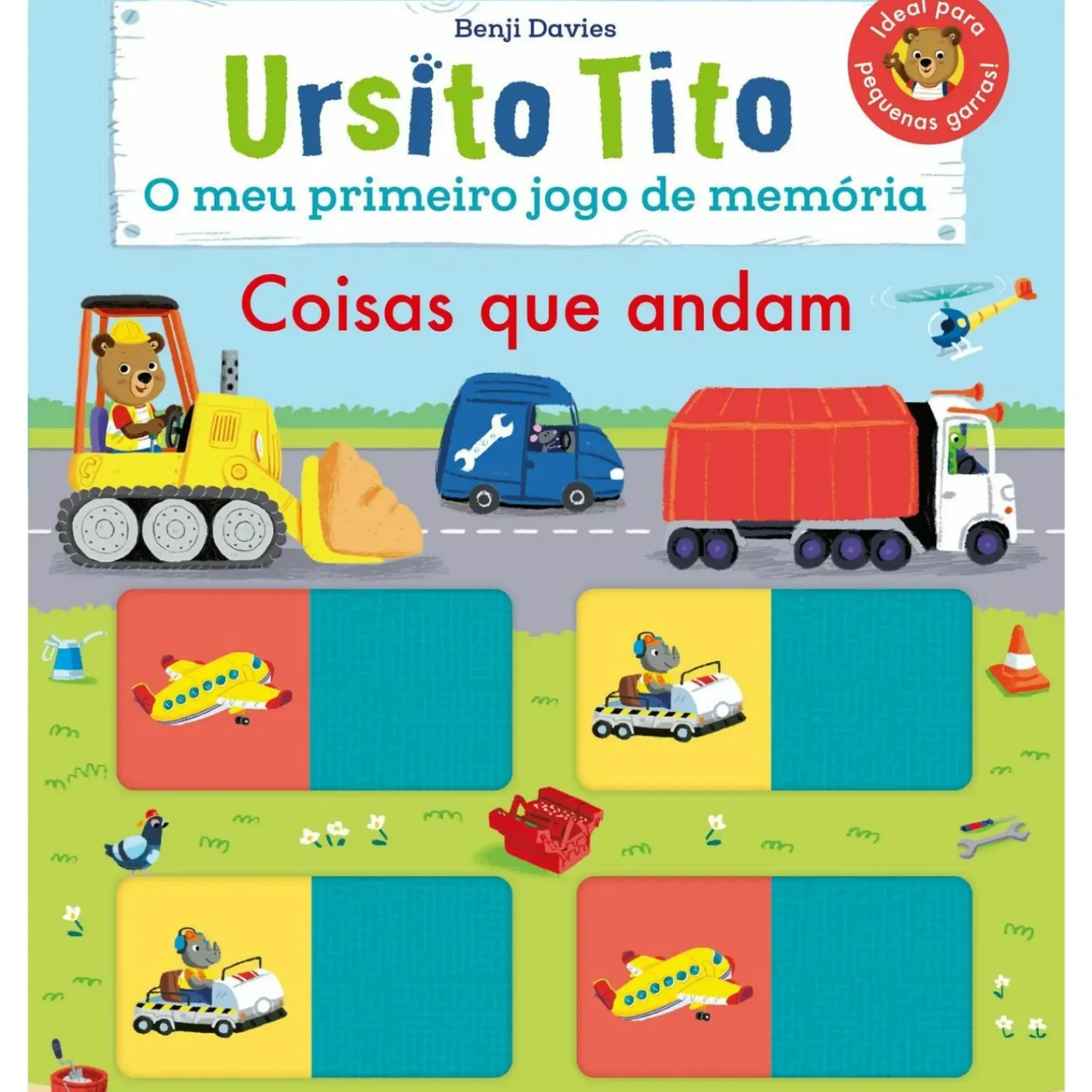 Ursito Tito - o Meu Primeiro Jogo da Memória: Coisas que Andam de Benji Davies