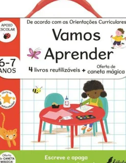 Vamos Aprender 6-7 Anos de Moira Butterfield - Escreve e Apaga Sempre que Quiseres