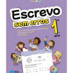 VAMOS! - Escrevo sem Erros - 1.º Ano - Exercícios para Praticar a Caligrafia e a Ortografia