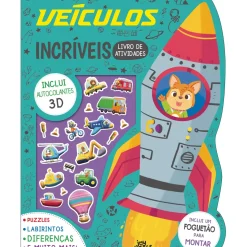 Veículos Incríveis: Livro de Atividades