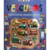 Veículos - Livro de Atividades com Autocolantes 3D