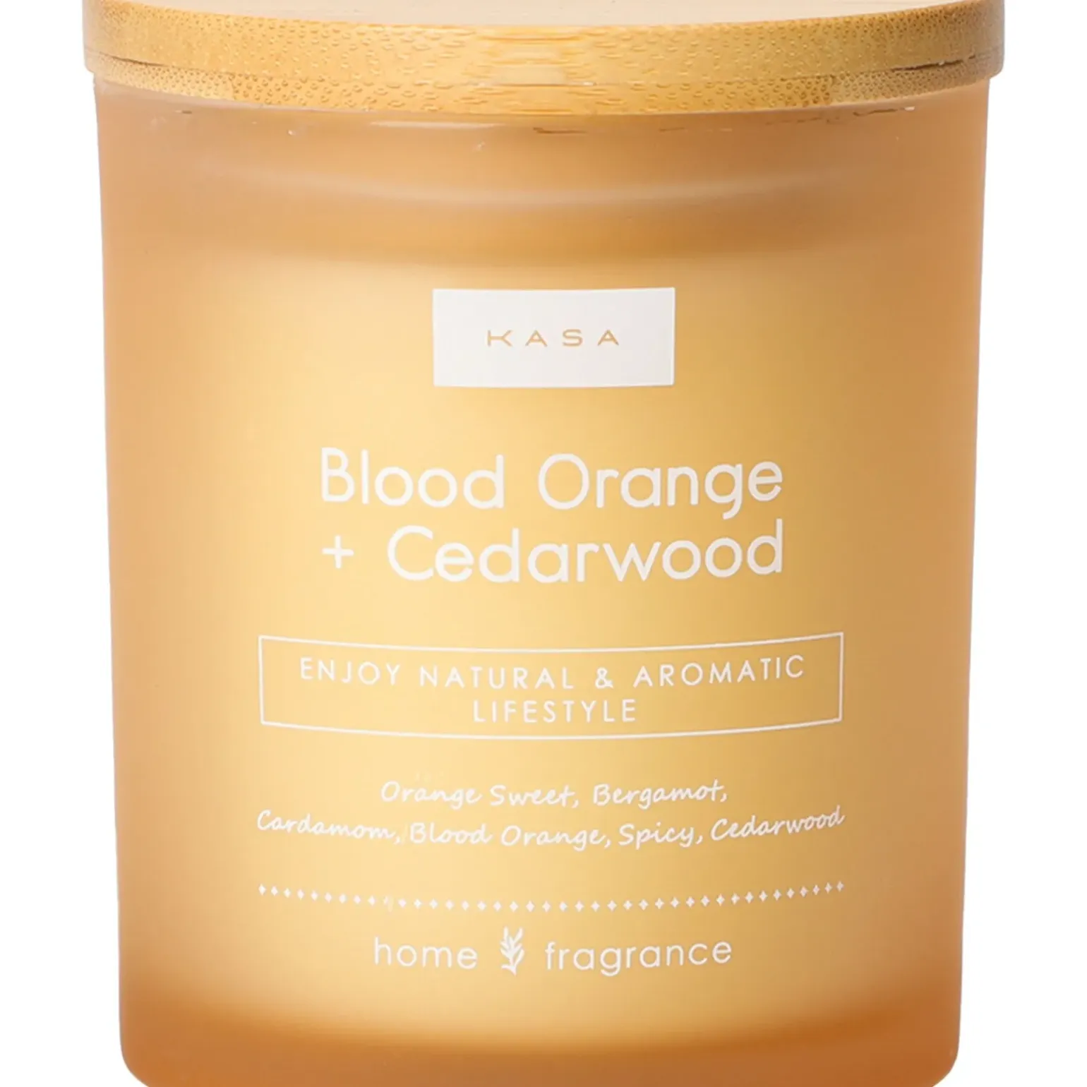 Vela Copo Laranja Tampa Madeira