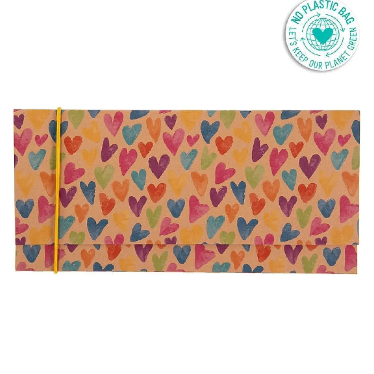 Voucher Com Envelope - Corações Cores