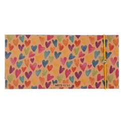 Voucher Com Envelope - Corações Cores