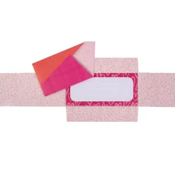 Voucher Com Envelope - Coração Rosa