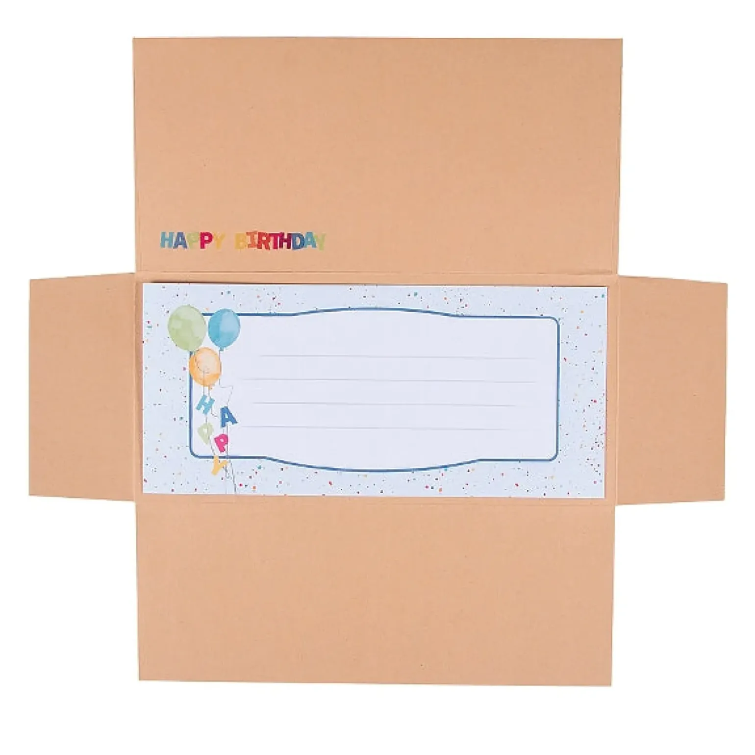 Voucher Com Envelope - Happy Birthday Core
