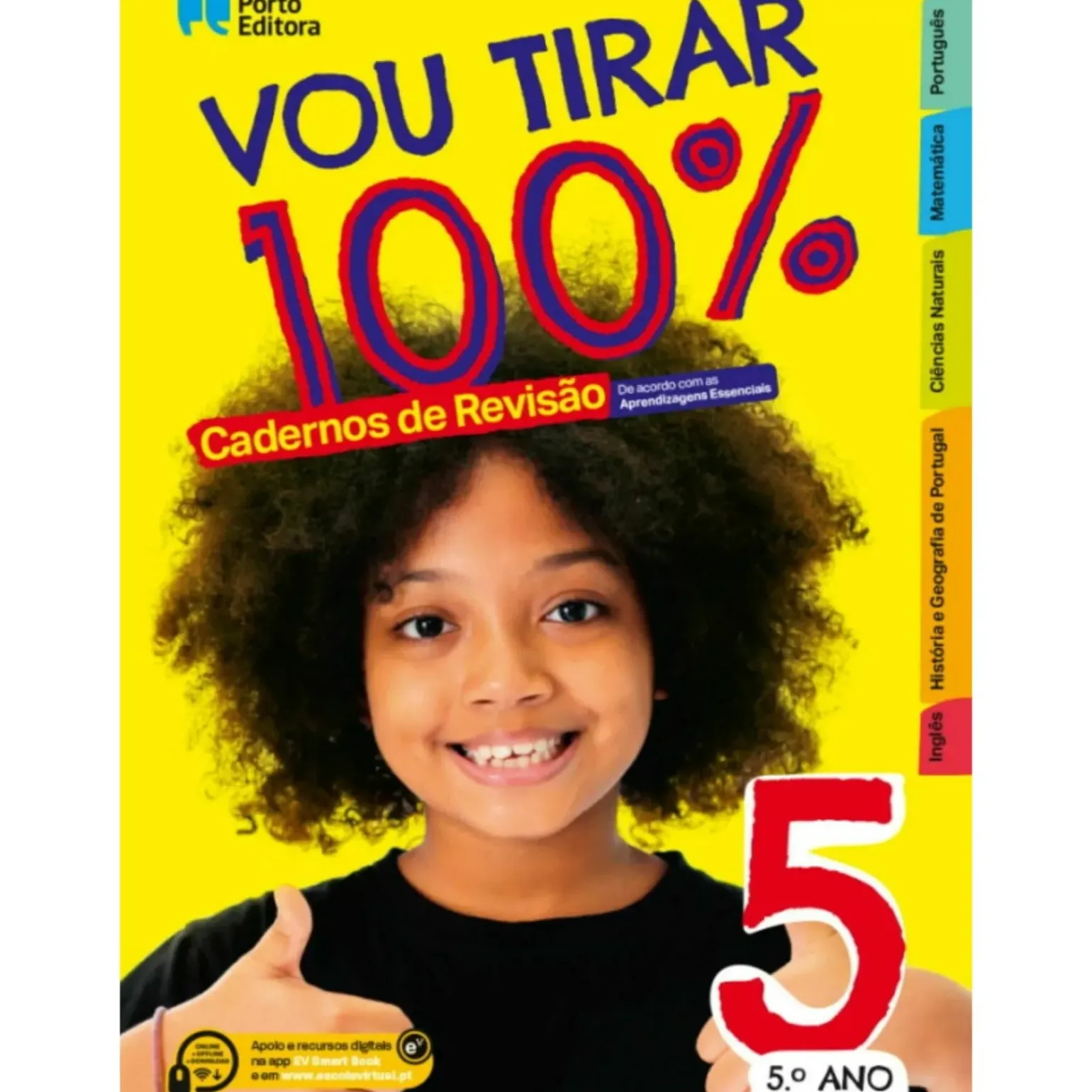 Vou Tirar 100% - 5.º Ano - Cadernos de Revisão