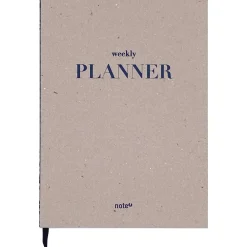 Weekly Planner Capa Dura Azul Note!