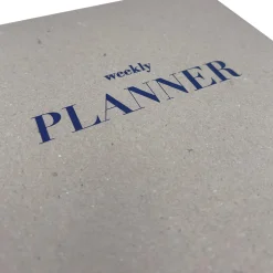 Weekly Planner Capa Dura Azul Note!