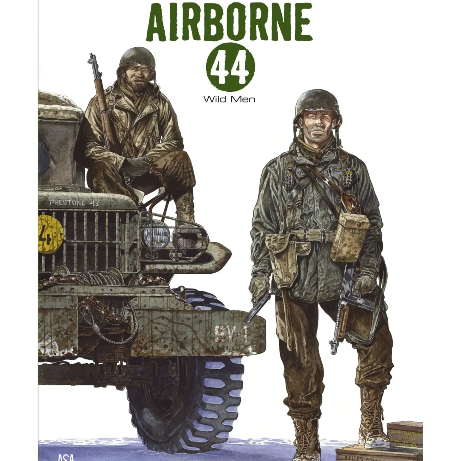 Wild Men de Philippe Jarbinet - Airborne 44 N.º 10