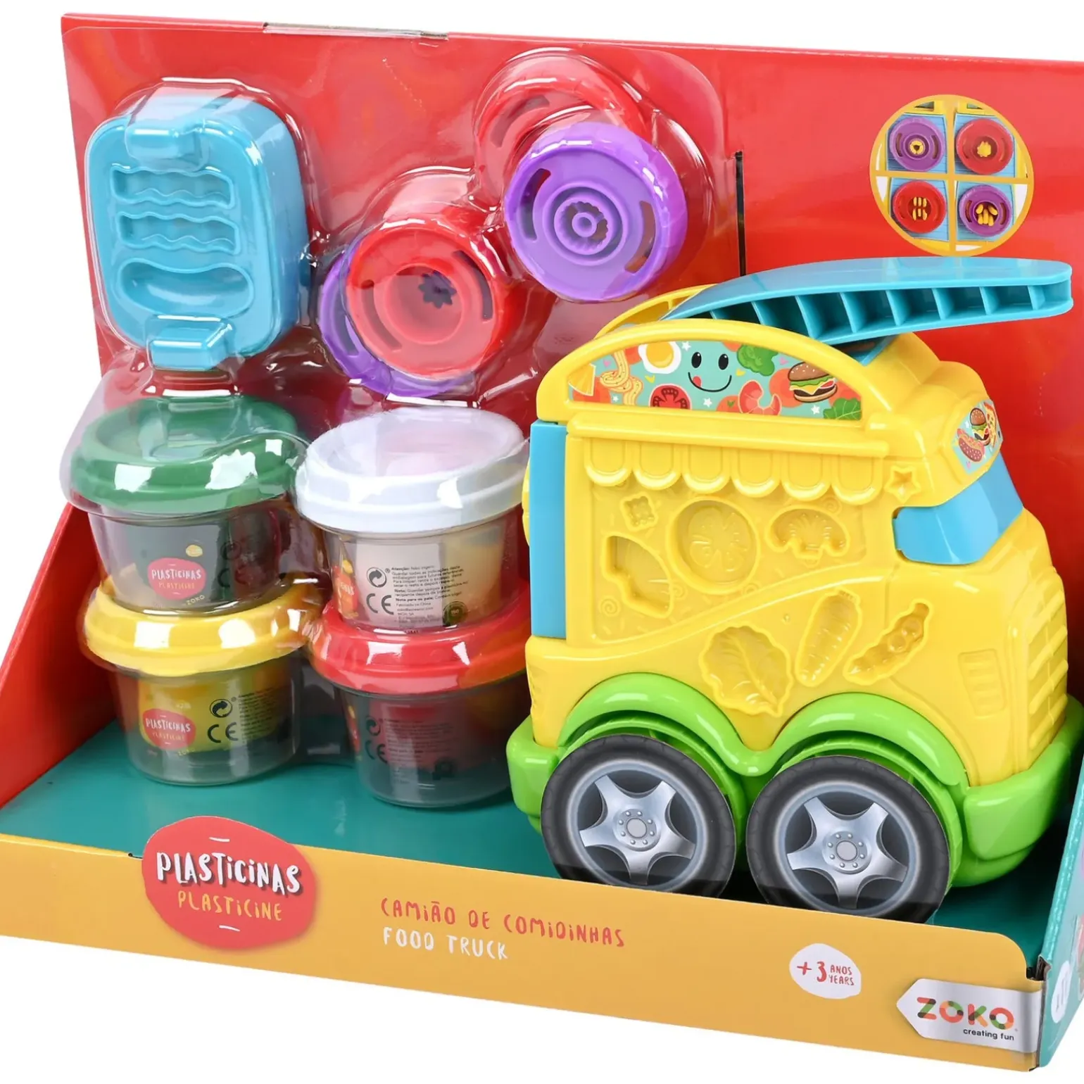 Zoko Plasticinas - Camião De Comidinhas
