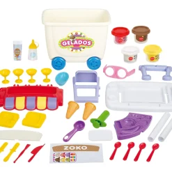 Zoko Plasticinas - Carrinho De Gelados