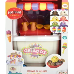 Zoko Plasticinas - Carrinho De Gelados