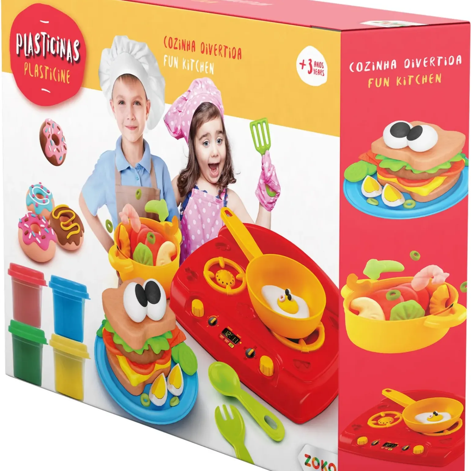 Zoko Plasticinas - Cozinha Divertida